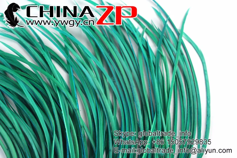CHINAZP гусиное перо 20 ~ 25 см (от 8 до 10 дюймов) достаточное количество цветов павлин