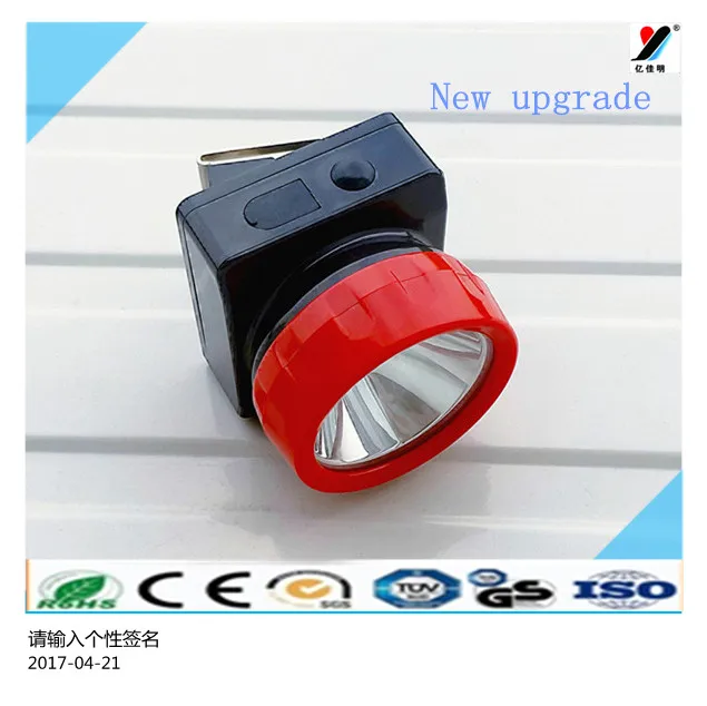 Налобный фонарь перезаряжаемый 60 шт./лот 1 Вт 3000 мАч 18650|rechargeable headlamp|mining lightmining lamp |