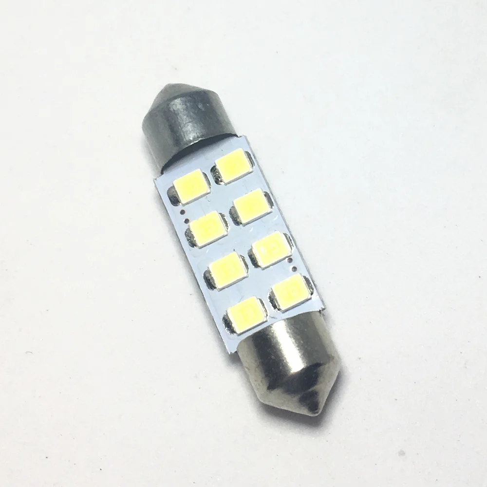 1 шт. светодиодный фонарь 8SMD 1210 31 мм 36 39 41 для салона автомобиля супер яркие лампы