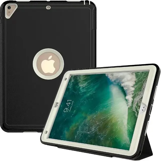 Силиконовый чехол из поликарбоната для, новинка, iPad Air, 10,5 дюймов, pro, 10,5 дюймов, умный чехол s, планшет, противоударный, для детей, безопасный Чехол-подставка+ ручка