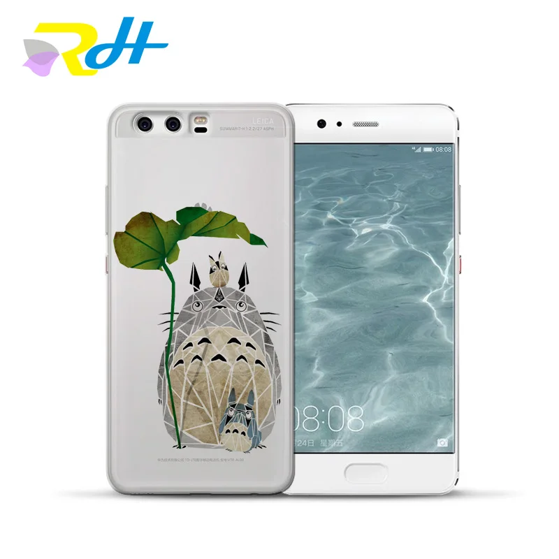 Для Huawei Y5 2017 Coque Etui МИЛЫЙ Тоторо задняя крышка телефона для Y5II Prime 2018 Y6II Y6 чехол |