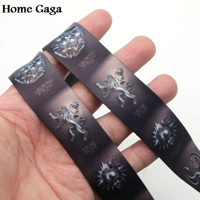 Homegaga Игра престолов фильм шейный ремешок для ключей очки держатель для карт из Бисера Брелок для телефонов камеры лямки D1179