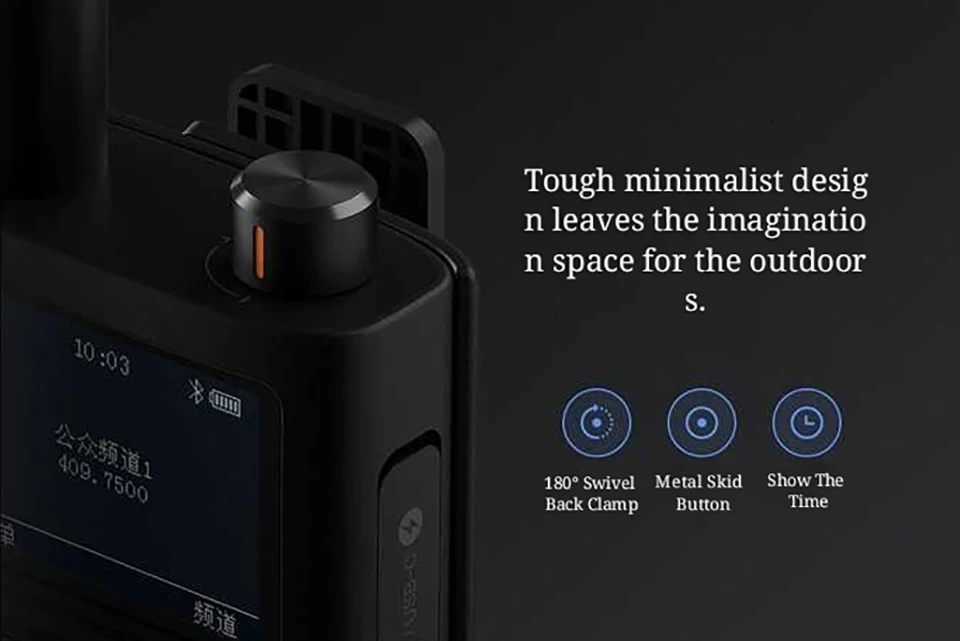 Новейший Xiaomi Mijia Smart Walkie Talkie2, ручной, для работы с мирным питанием, ультра-тонкий мини-пульт дистанционного управления, для путешествий, ручной набор, обмен позициями