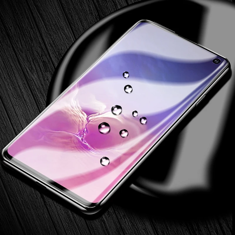 CHYI 3D изогнутые пленка для samsung Galaxy S10 5g + S10E lite Экран Full Cover Nano гидрогель фильм не