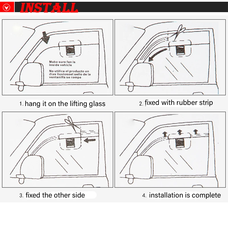 Автомобильное солнечное окно центробежный воздухонагнетатель широкого спектра
