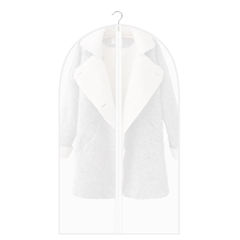 Моющаяся Пылезащитная сумка для хранения одежды подвесной прозрачный мужской