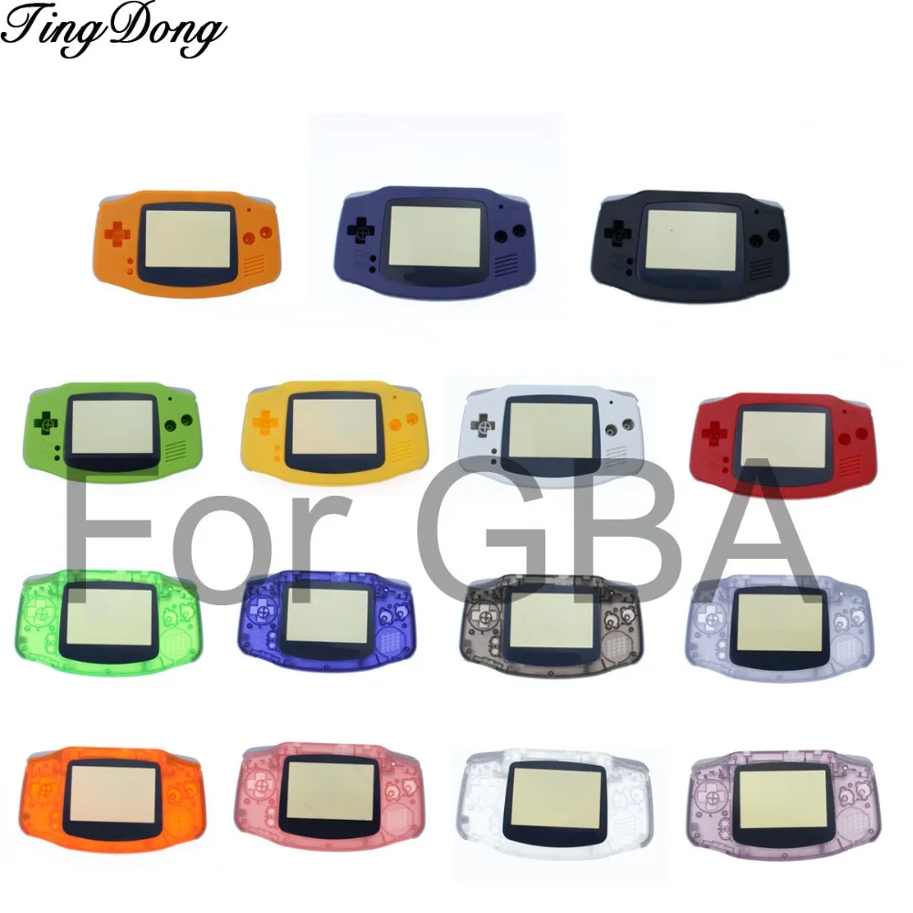 Для Advance оболочки полный Корпус чехол в виде ракушки для Nintendo GBA консоли кнопки