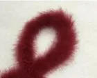 Burgundy Иллюзия Свадебный будуар халат Фуксия Зеленый перо сексуальная прозрачная тюль длинный костюм на день рождения халат фабрика на заказ - Цвет: Burgundy