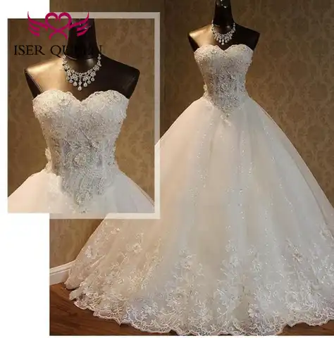 Sweetheart Off Shoulder African Wedding Dresses Pure White Pearls Bead Ball Gown Wedding Dress Plus Size Bride Dress WX0093