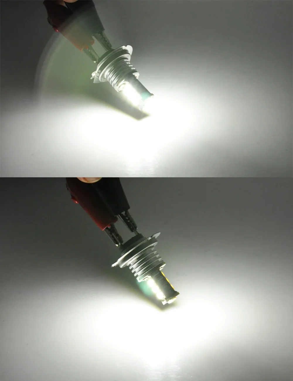 AutoEC 2 шт. H7 15SMD 2835 LED 64210 автомобиль авто DRL Противотуманные ходовые фары лампа DC12V