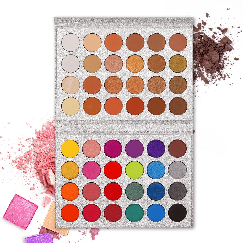 Палетка теней Beauty Glazed для макияжа глаз тени матовые пигментированные