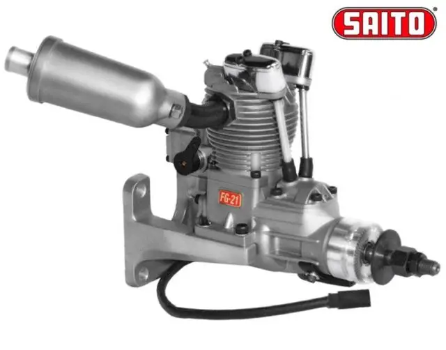 SaitoFG-11 FG-14C FG-17 FG-21 FG30 FG40Four Stroke одноцилиндровый газовый двигатель RC | Игрушки и хобби