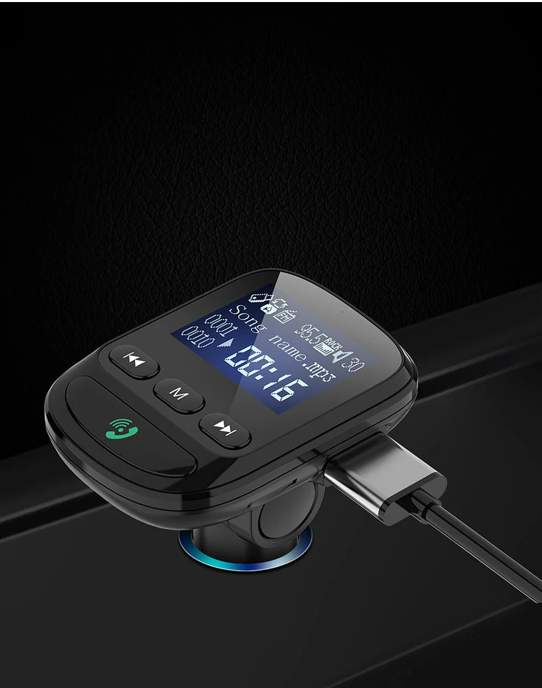 AUX аудио интерфейс Bluetooth Автомобильный MP3 плеер беспроводной fm передатчик