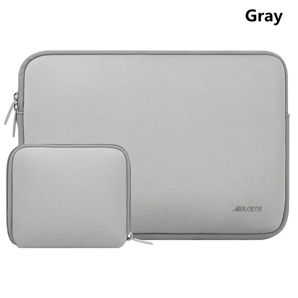 MOSISO сумка для ноутбука чехол для ноутбука 11,6 12 13,3 14 15,6 дюймов для Xiaomi Macbook Air Pro Dell Asus hp acer чехол для ноутбука для женщин - Цвет: Gray Color