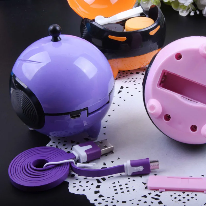 Newly Contact Lens Washer Automatic Cleaner Cleaning Cute USB Plastic Adorable Ball Mask DO99 | Аксессуары для одежды