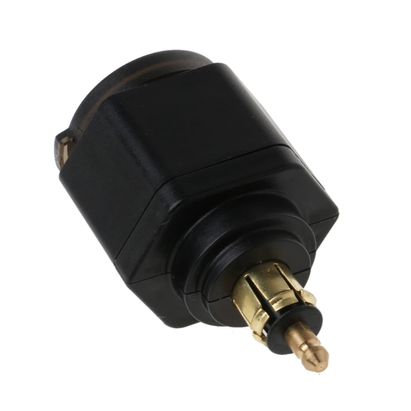 Зарядное устройство с двумя USB-портами для мотоциклов разъем DIN USB А Вольтметр