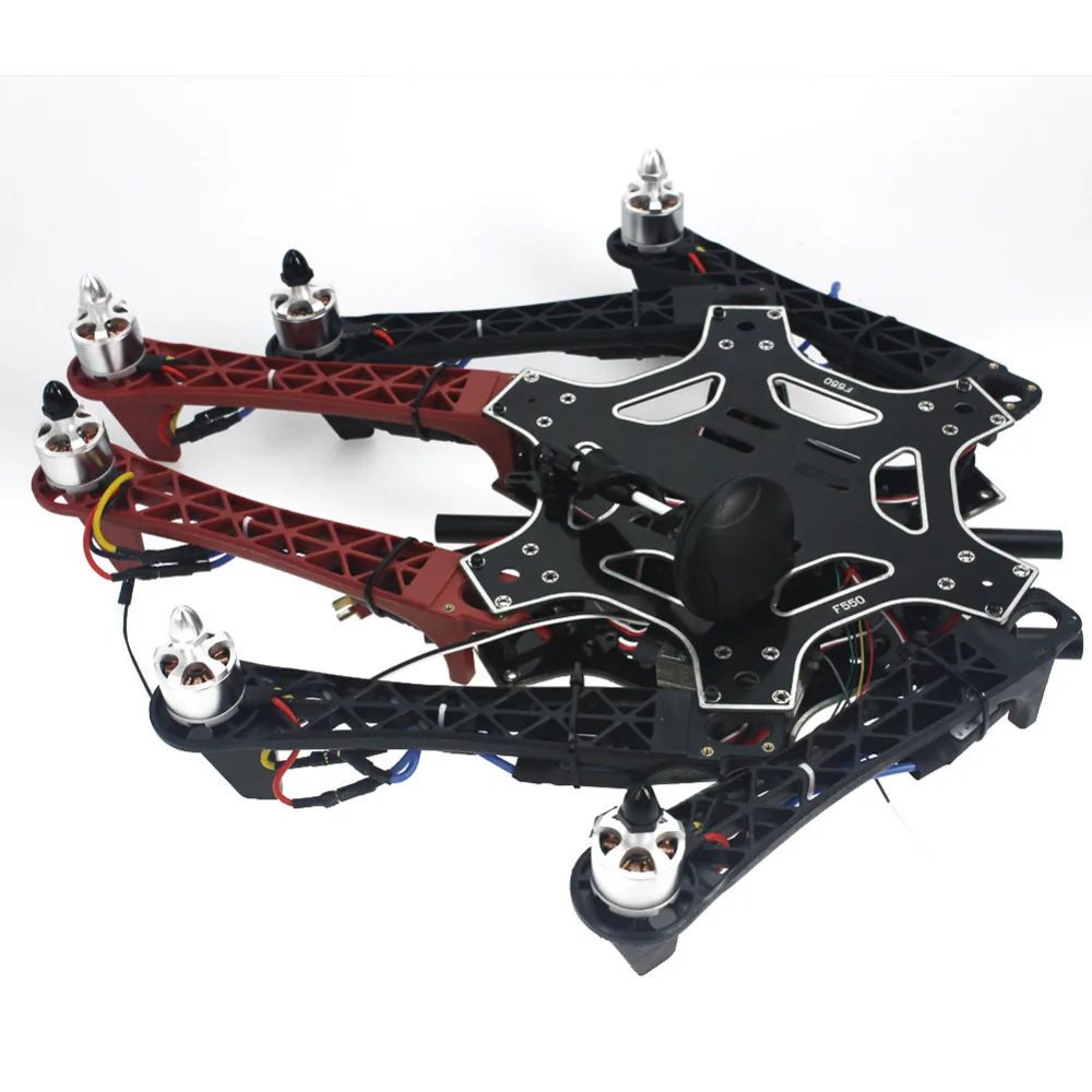 6-осевой Радиоуправляемый летательный аппарат Hexacopter вертолеты RTF Дрон с AT10 TX/RX 550