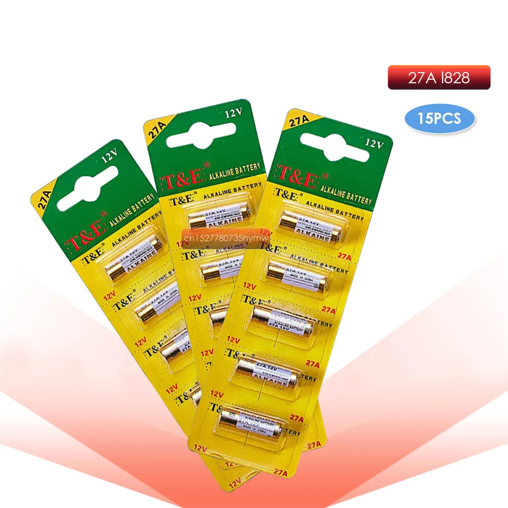 Алкаиновые батареи G27A MN27 MS27 GP27A A27 L828 V27GA ALK27A A27BP K27A VR27 R27A дверной звонок с