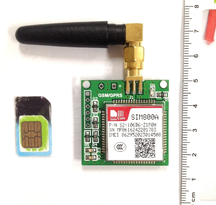 

JINYUSHI для бесплатной доставки SIM800A самая маленькая плата GSM \ GPRS \ STM32 вместо SIM900A в наличии