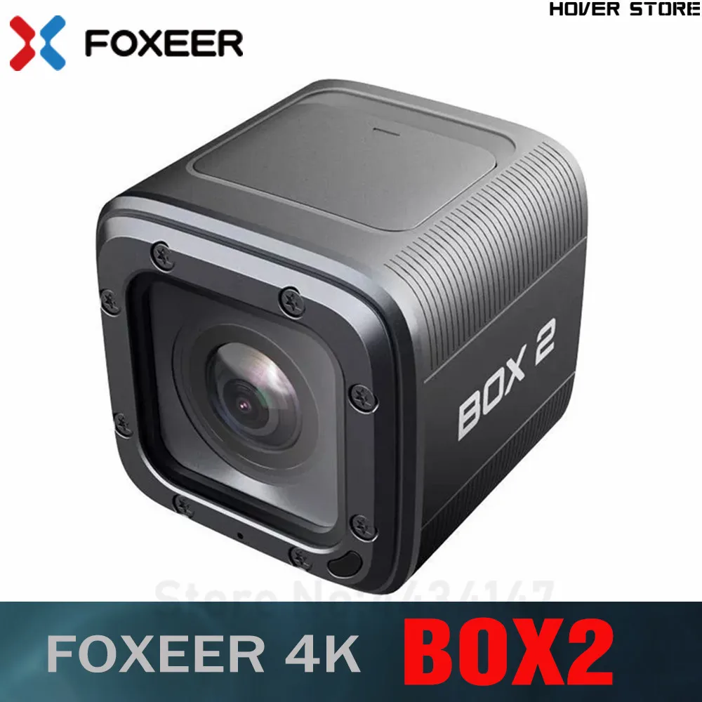 Новинка Экшн камера Foxeer BOX 2 4K HD управляемая 155 градусов фильтр ND поддержка