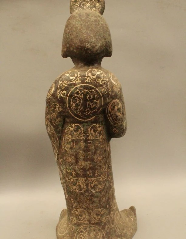 25 &quotДревний Китай Династия Китайский Дворец Бронзовый Серебро Красивой