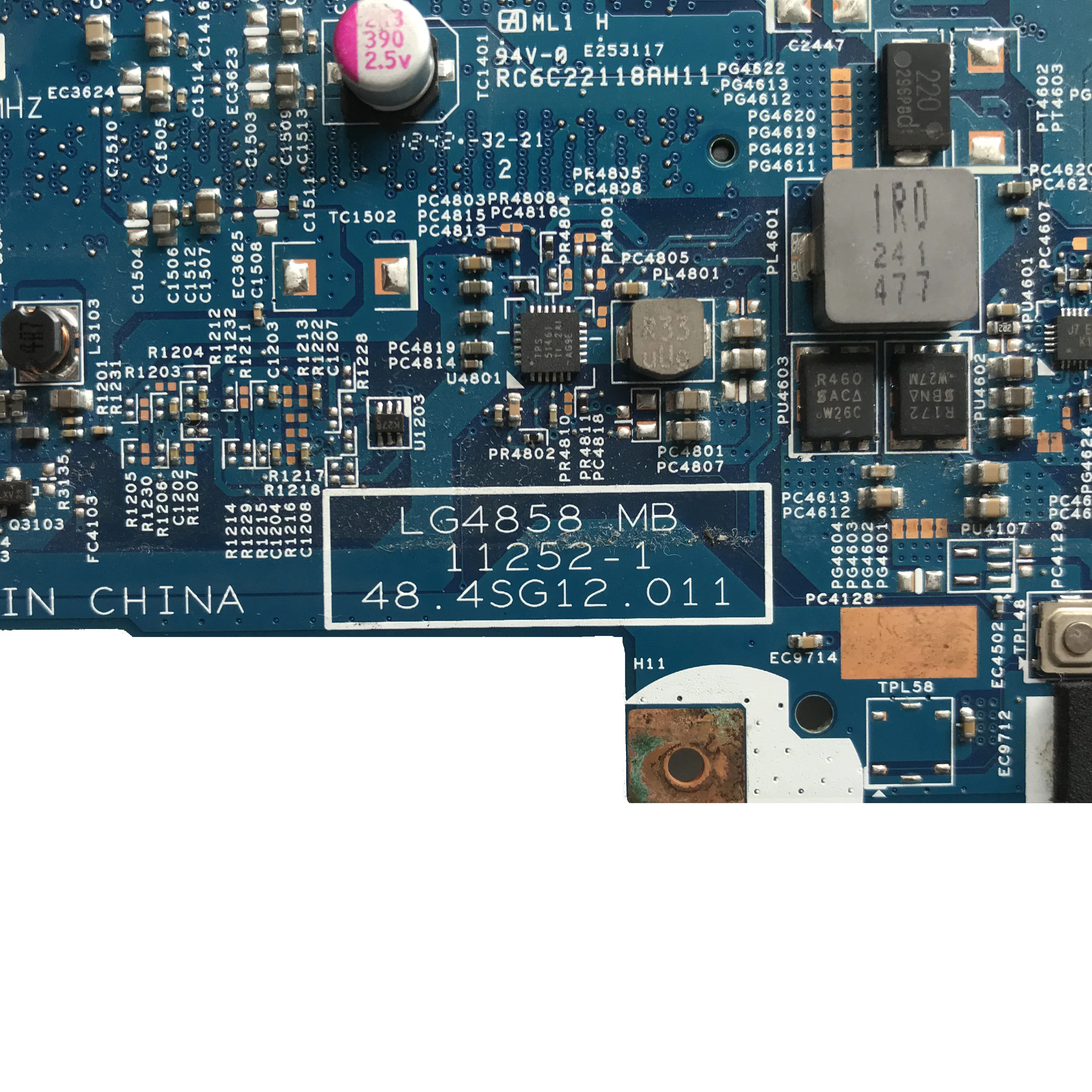 Материнская плата для ноутбука Lenovo G480 48 4sg12 011 полностью протестирована