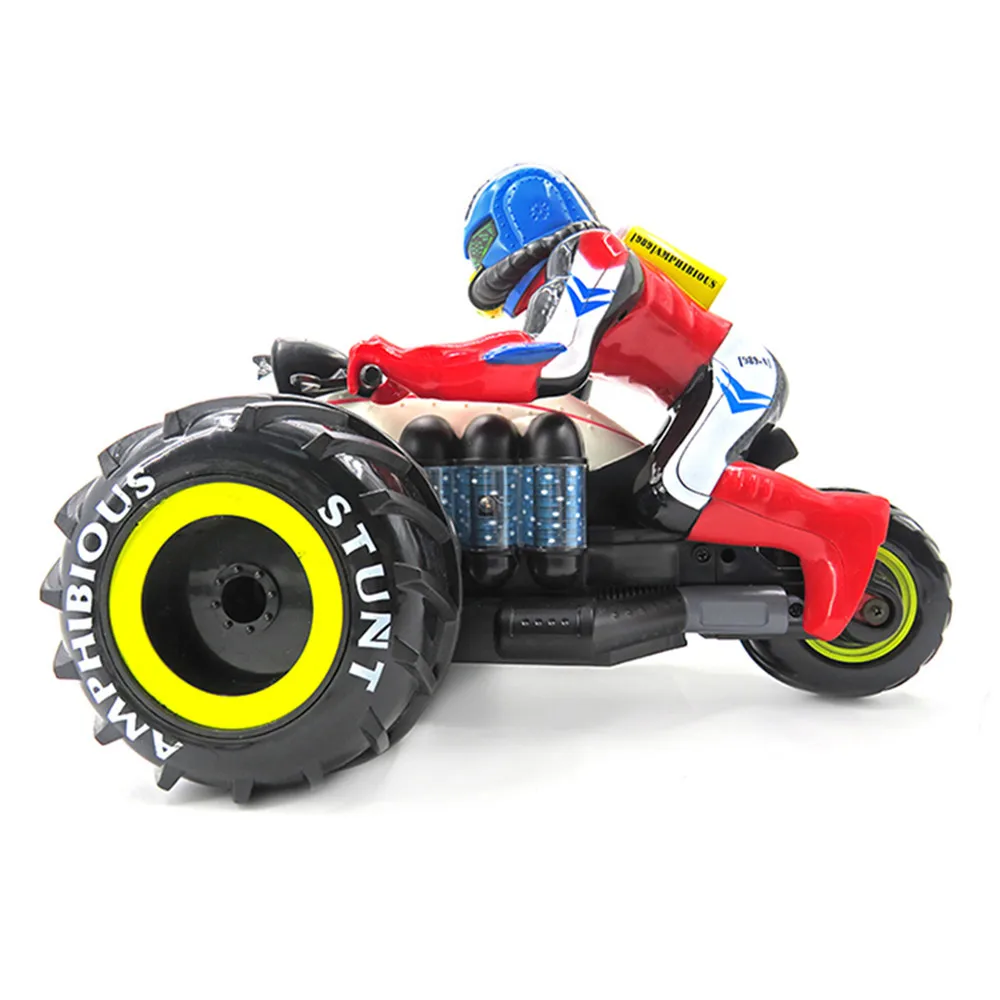 Flytec 989 333 rc амфибия мотоцикла лодка 4WD 15 км/ч 2 4 ГГц Беспроводной трюк RC автомобили с