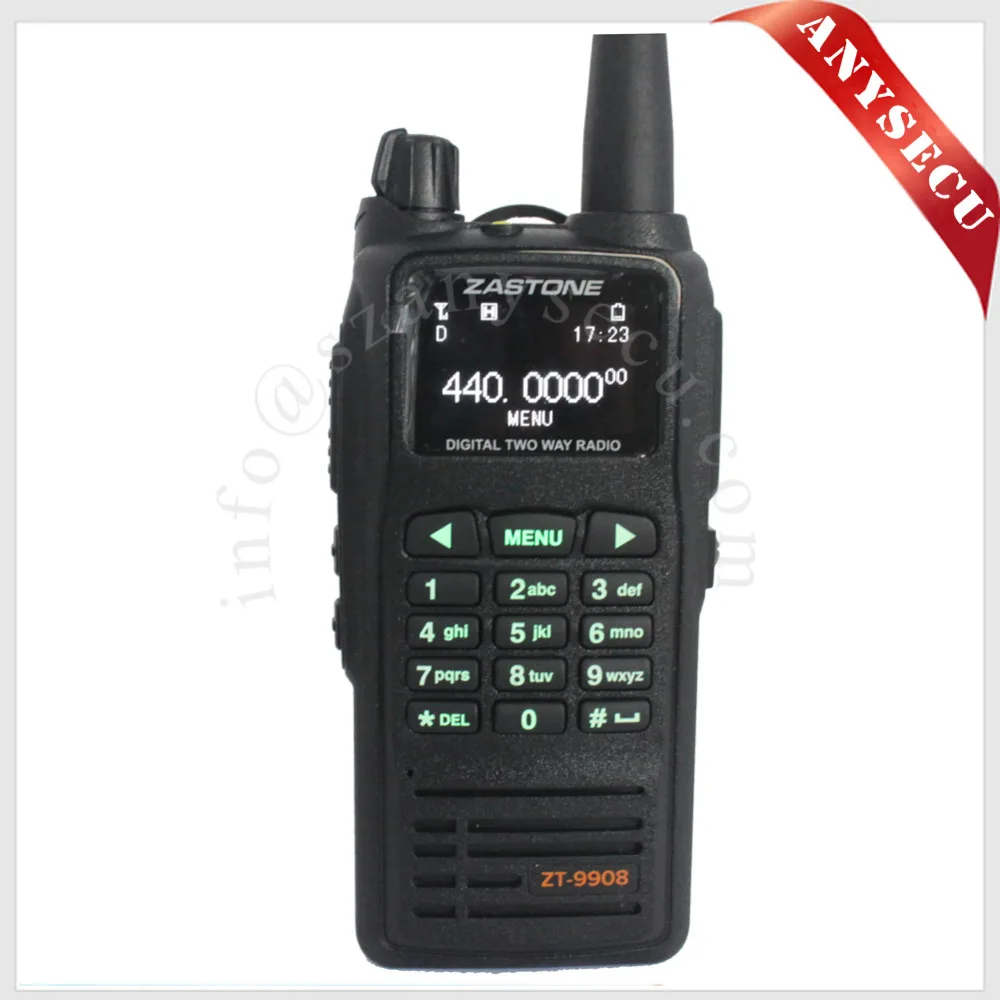 1 шт. новые Старт цифровой Портативный РАДИОТЕЛЕФОНА Walkie Talkie “иди и Zastone ZT 9908 DPMR