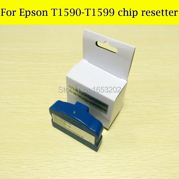Высококачественный чип Resetter для Epson R2000 совместимый с картриджем T1590 T1599|chip resetter for