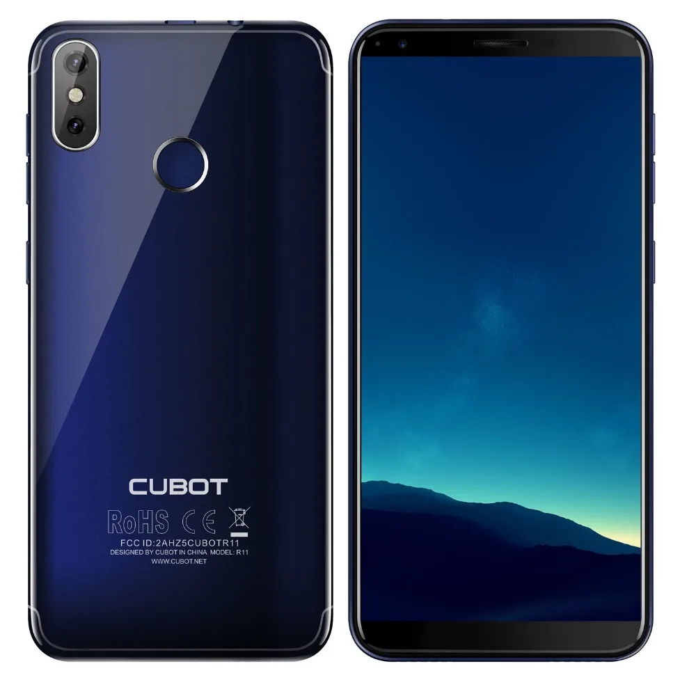 CUBOT R11 5 дюйма 2 GB Оперативная память 16 Гб Встроенная 3g Phablet MTK6580 1. Гц 4 ядра Android 8 1