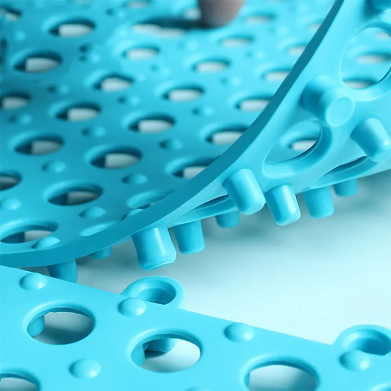 Квадратный 30 см коврик для ванной комнаты кухонный ковёр с круглым отверстием