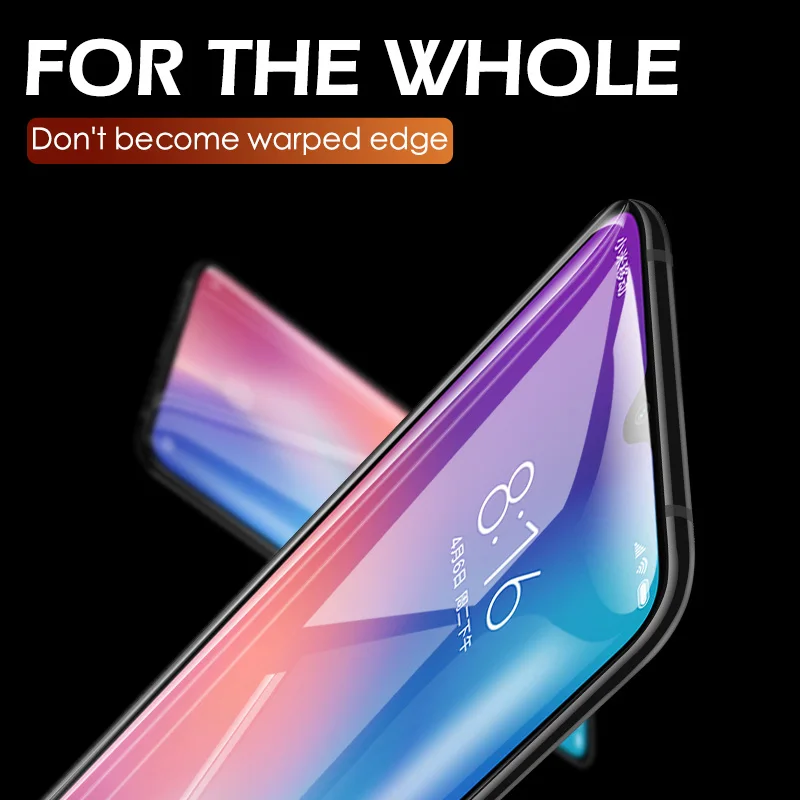 9D полное покрытие из закаленного стекла для Xiaomi 9 8 LITE Redmi Note 7 Защита экрана 5 PLUS