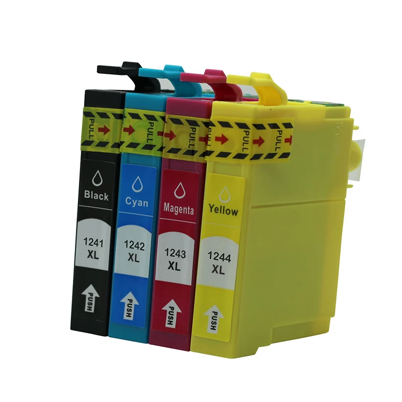 4 шт. Совместимый картридж epson 124 T1241 T24120 для nx125 nx625 nx420 workforce 520/325|ink cartridge|epson ink