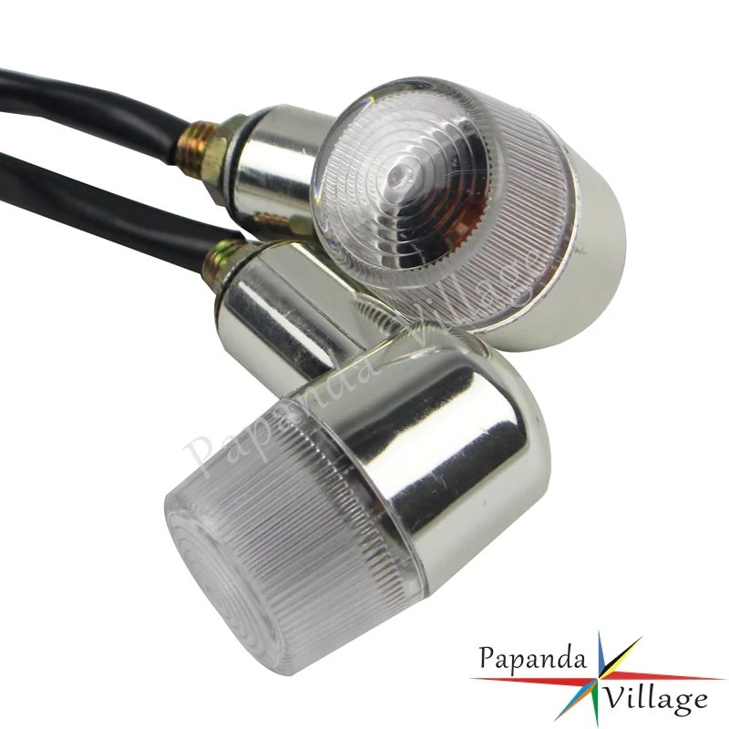 Хромированный прозрачный мотоциклетный 10 мм БОЛТ указатель поворота| |