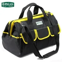 Yellow 18inch LAOA 600D складная сумка для инструментов сумка на плечо сумка-Органайзер для инструментов сумка для хранения водонепроницаемые сумки для хранения инструментов для электриков - Цвет: Yellow 18inch