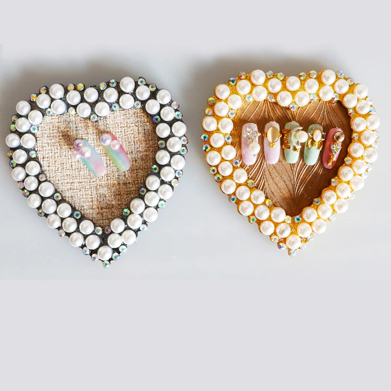 2 шт./партия Мини накладные декоративные ногти пластины Ретро Советы Дисплей