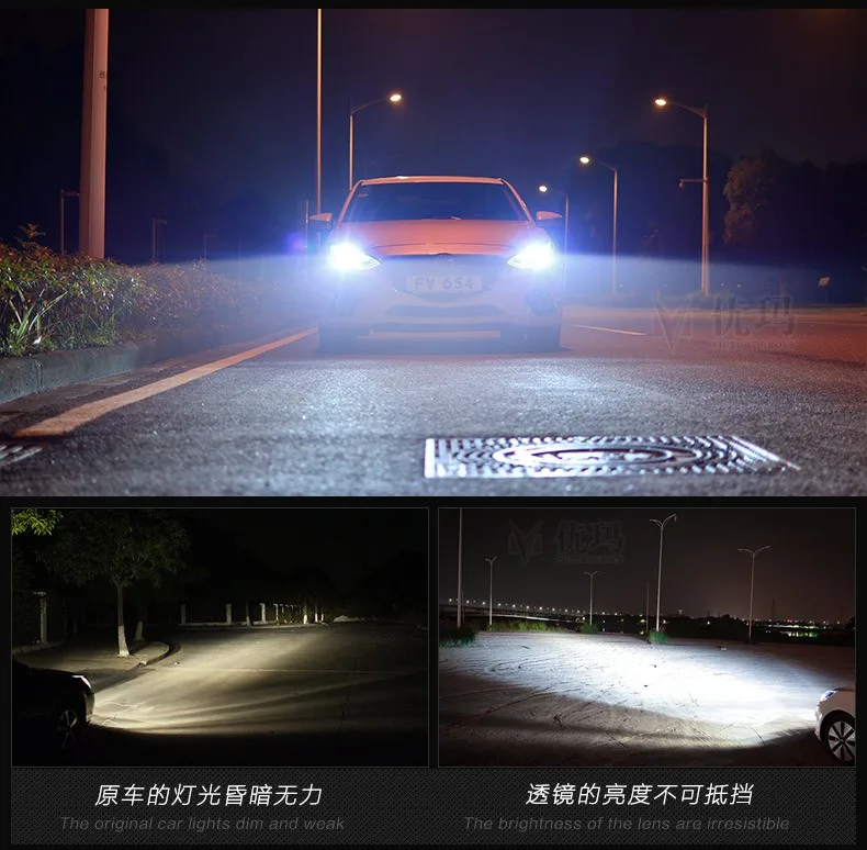 Автомобильный Стайлинг светодиодный HID светодиодный фары фара чехол для Mazda 3 Mazda3 фары Axela M3 bi-ксеноновая линзы ближнего и дальнего света