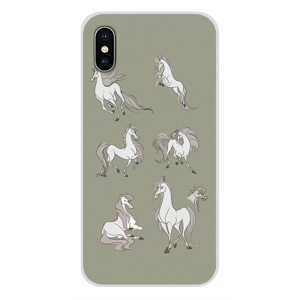 Horse Series Accessories Phone Shell Covers For Apple iPhone X XR XS MAX 4 4S 5 5S 5C SE 6 6S 7 8 Plus ipod touch | Мобильные