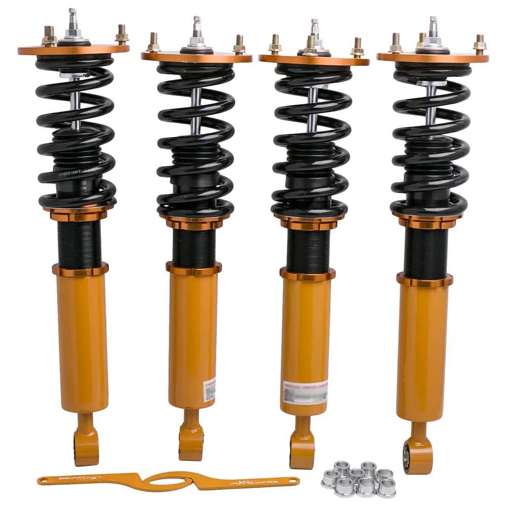 Полный комплект Coilover для Lexus LS 430 LS430 UCF30 XF30 2001 2006 Adj. Гаситель|Амортизаторы и опоры| |