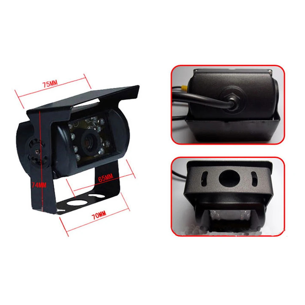 Автомобильная камера заднего вида Podofo водонепроницаемая с ночным видением ЖК