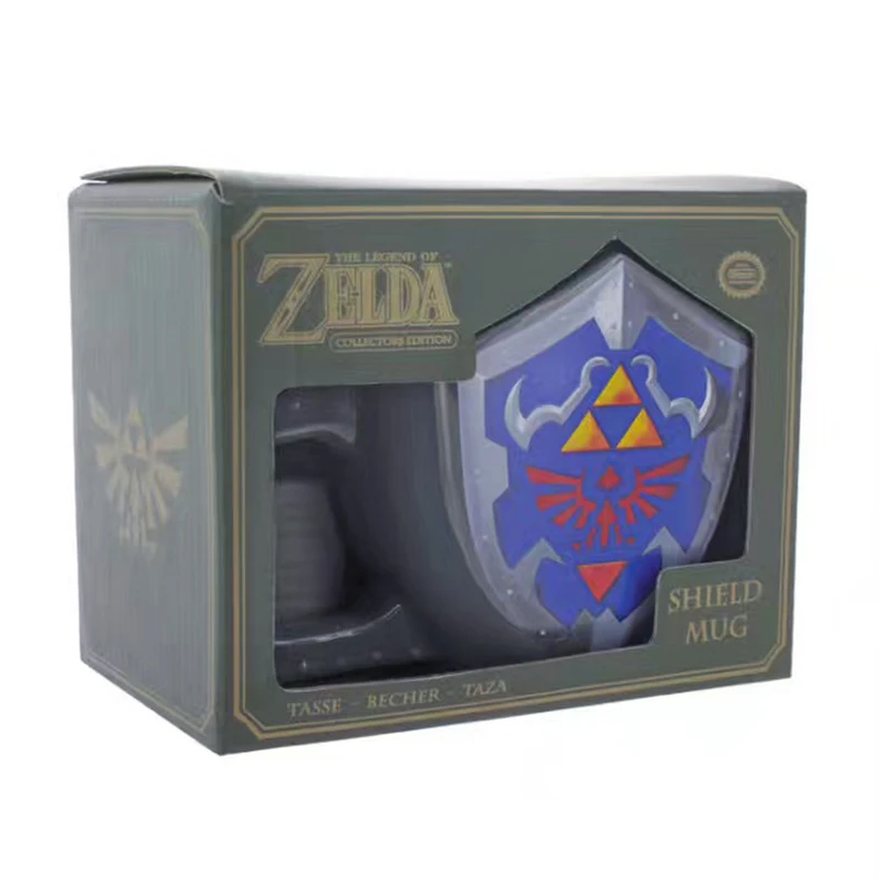 Креативная керамическая кружка Legend of Zelda чашка для кофе чая молока домашняя