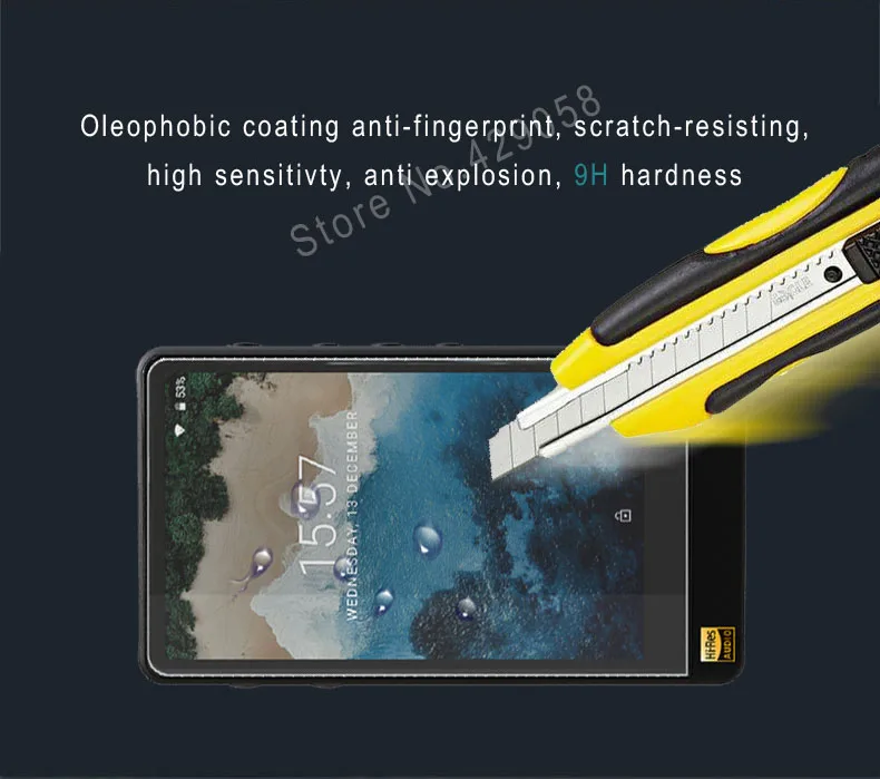 Защитная пленка для экрана из закаленного стекла Hiby R6 Pro / R6|Защитные стёкла и