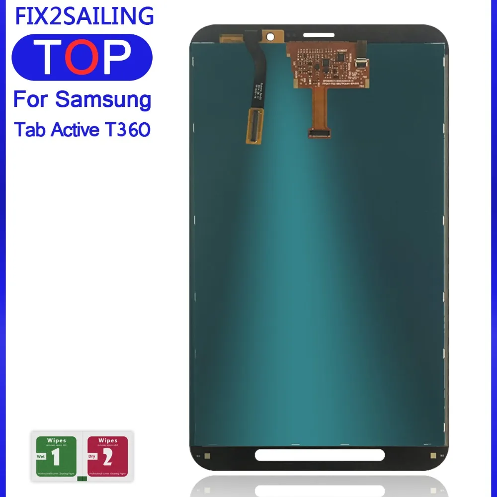 ЖК для samsung Galaxy Tab Active SM-T365 T365 T360 ЖК-дисплей сенсорный экран дигитайзер с Полный ЖК дисплей в сборе