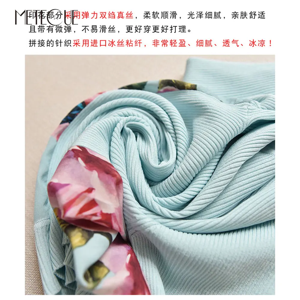 Шелковые трикотажные цветные женские блузы 2019 весна лето Модные свитера с