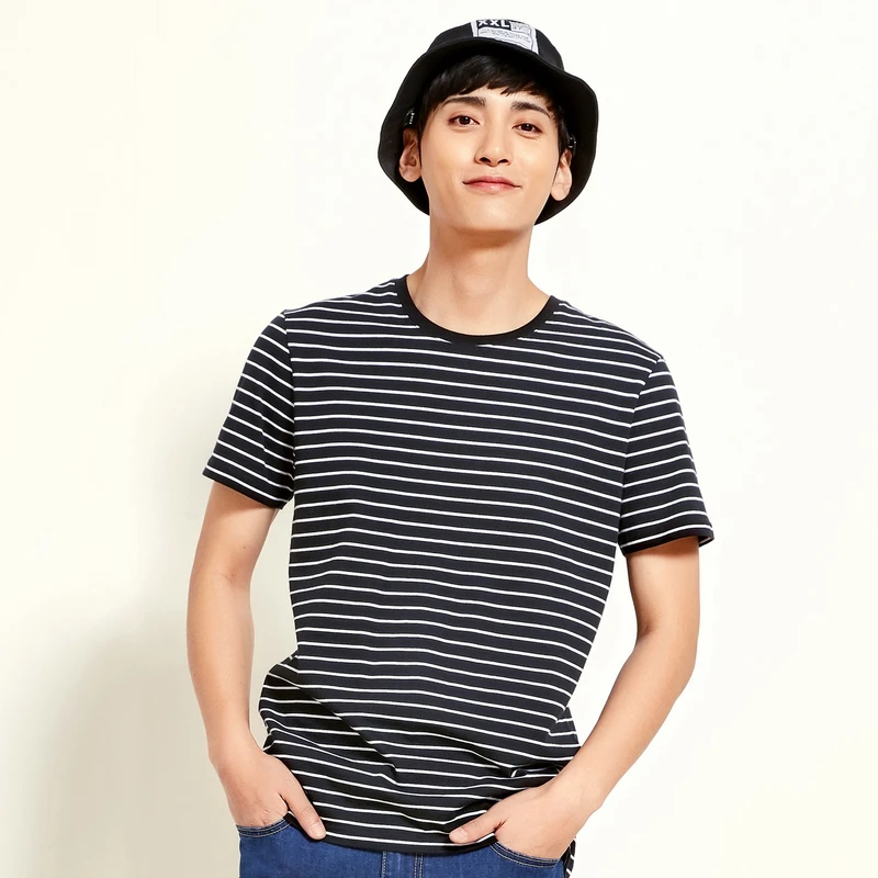 SEMIR 2019 Новое поступление повседневные мужские футболки с принтом модные в