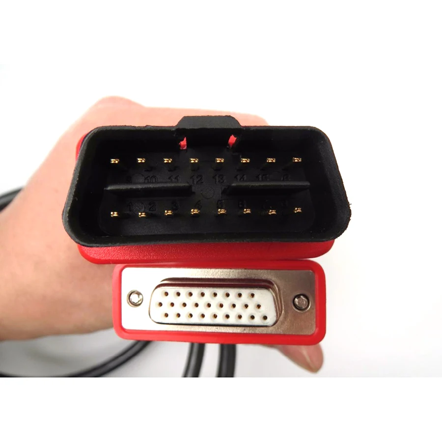 Mr Cartool OBDII 2 кабеля 16 Pin для autel MaxiSys PRO MS908P J2534 908PRO основные кабели Тесты адаптер Maxidas