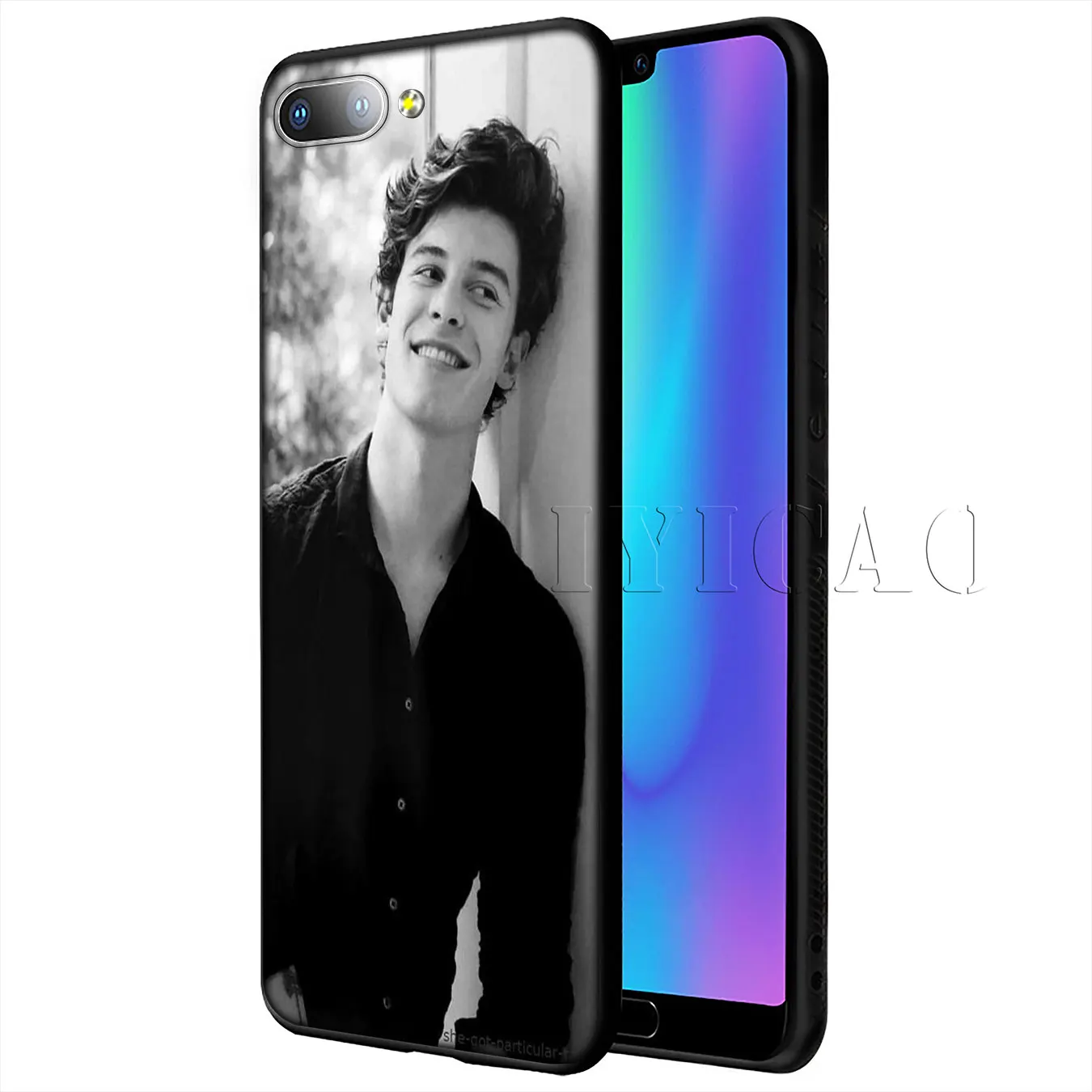IYICAO Shawn Mendes 98 Soft Case for Huawei P20 Pro P10 P8 P9 P30 Lite Mini 2017 P Smart 2019 Cover |