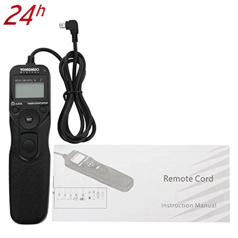 Original Yongnuo MC-36b C3 Camera Timer Control Shutter Remote Cord for Canon EOS 1D 1Ds 1DS Mark II III | Электроника