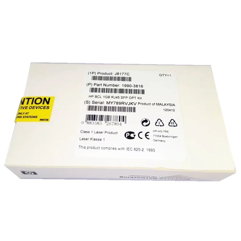 Новинка 100% модуль приемопередатчика J8177C 1000BASE-T Gigabit RJ-45 медь 100m требуется больше
