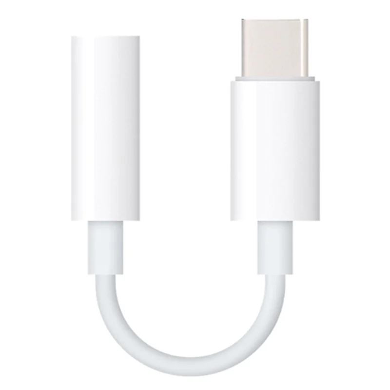 Xiaomi 3,5 мм разъем для наушников адаптер тип-c аудио кабель конвертер USB 3,1 Для Xiaomi 6/7/Mix 2 S/6X вызов/дистанционное управление